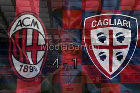 AC Milan Vs Cagliari 4 - 1. Foto: Istimewa