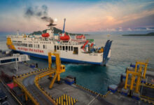 Pelabuhan Penyeberangan Merak. Foto: LKBN Antara