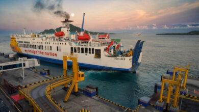 Pelabuhan Penyeberangan Merak. Foto: LKBN Antara
