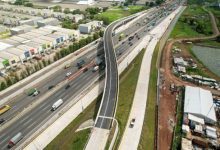 Akses Tol Jakarta - Tangerang Km 25. Foto Antara