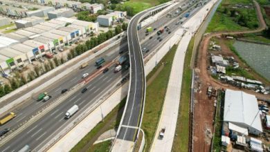 Akses Tol Jakarta - Tangerang Km 25. Foto Antara