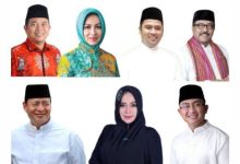 Para bakal calon Gubernur Banten. Foto: Tribun Jabar