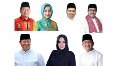 Para bakal calon Gubernur Banten. Foto: Tribun Jabar