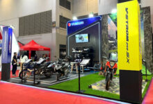Booth Sepeda Motor Suzuki. Foto: PR Suzuki Indonesia