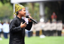 Farel Prayoga Saat Tampil Di Istana Merdeka