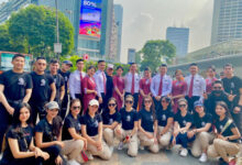 Fun Walk Seru dar Lion Air di Car Free Day, Jakarta. Foto: Humas Lion Air