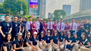 Fun Walk Seru dar Lion Air di Car Free Day, Jakarta. Foto: Humas Lion Air