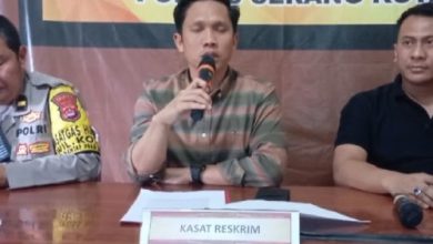 Kasatreskrim Polresta Serang Kota, Kompol Hengki Kurniawan. Foto: Antara