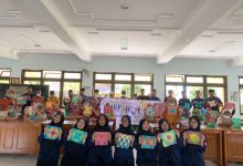 IPM SMA Muhi Yogyakarta di Panti Jompo. Foto: Yusron Ardi Darma - SMA Muhi