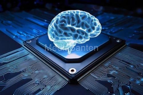 Ilustrasi pengemban kecerdasan buatn atau AI. foto: Antara