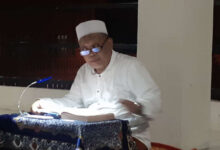 KH Matin Syarkowi, Pimpinan Ponpes Al Fathaniyah. Foto: Iman NR