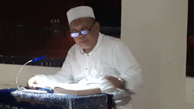 KH Matin Syarkowi, Pimpinan Ponpes Al Fathaniyah. Foto: Iman NR