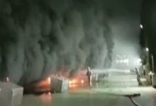 Kebakaran di IKPP Serang. Foto: Yono