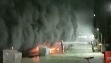 Kebakaran di IKPP Serang. Foto: Yono