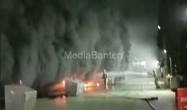 Kebakaran di IKPP Serang. Foto: Yono