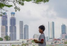 Kualitas udara Kota Jakarta menempati posisi terburuk dari seluruh Kota di Indonesia. Foto: Antara