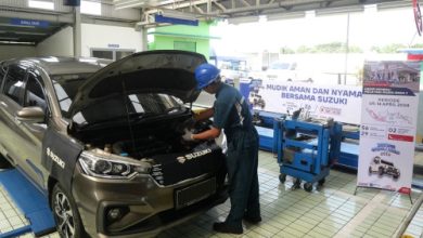 Bengkel Siaga disiapkan Suzuki Indonesia selama arus mudik lebaran. Foto: PR Suzuki Indonesia