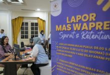 Layanan Lapor Mas Wapres. Foto: Antara