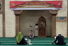 MTQ Tahun 2022 Khusus Anggota Polri di Polda Banten. Foto: Yono