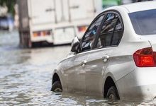 Mobil Terendam Banjir