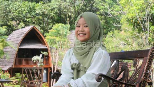 Nashiha Syahla, penyanyi cilik asal Padang. Foto Istimewa