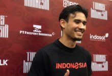 Nathan Tjoe-A-on, pemain sepakbola. Foto: Antara