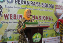 Pembukaan Pekan Raya Bilogi Tahun 2022. Foto: Tri Winda Lestari - Unri