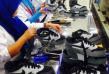 Ilustrasi pabrik sepatu di Banten. Foto: Istimewa