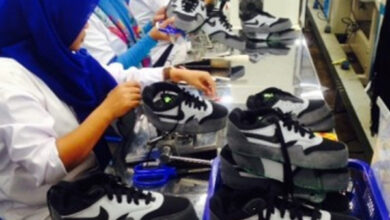 Ilustrasi pabrik sepatu di Banten. Foto: Istimewa