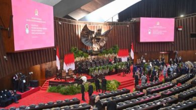 Pelantikan Prabowo Subianto - Gibran Raka Bumi jadi Presiden dan Wakil Presiden RI. Foto: Antara