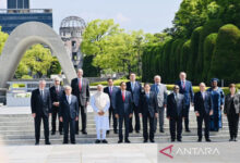 Para pemimpin negara - negara G7. Foto: LKBN Antara