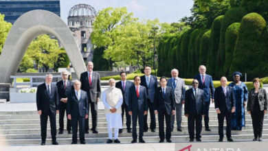 Para pemimpin negara - negara G7. Foto: LKBN Antara