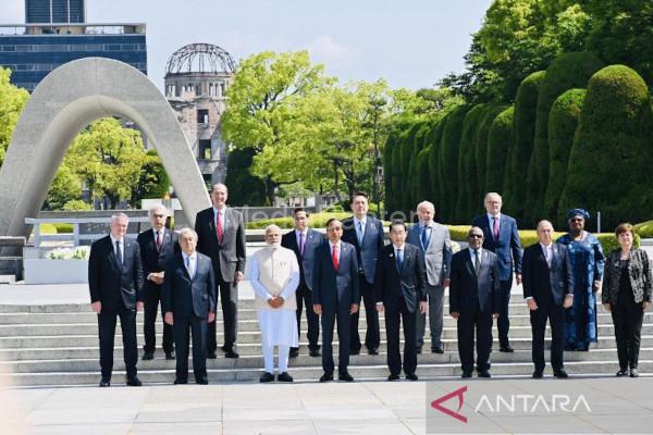 Para pemimpin negara - negara G7. Foto: LKBN Antara