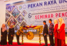 Pembukaan Pekan Raya Biologi di Unri. Foto: Humas PRB Unri