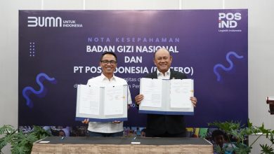 MoU Badan Gizi Nasional dan Pos Indonesia. Humas Pos Indonesia