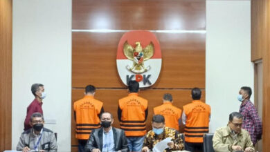 KPK menetapkan Rektor Unila, Prof Dr Karomani jadi tersangka suap PMB Mandiri. Foto: Istimewa