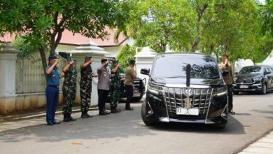 Pengamanan Wakil Presiden RI, Maruf Amin. Foto: Yono