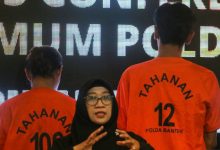 Pengungkapan kasus pemerasan Rp5 triliun di CAA yang melibatkan Ketua Kadin Cilegon. Foto Antara