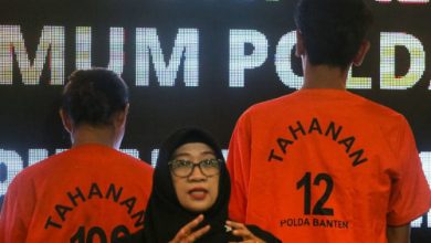 Pengungkapan kasus pemerasan Rp5 triliun di CAA yang melibatkan Ketua Kadin Cilegon. Foto Antara