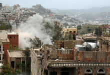 Pertempuran Tentara Yaman dengan Houthi di Kota Taiz. Foto: Arab News