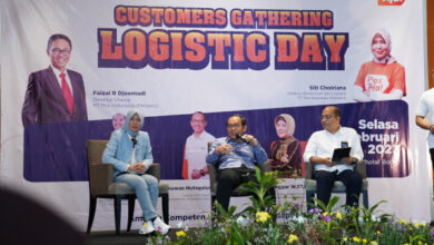 Customer Gathering Logistik Pos Indonesia. Foto: Alika