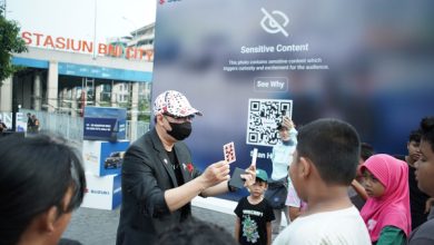 Preevent Suzuki di Stasiun Sudirman, Jakarta. Foto: PR Suzuki Indonesia