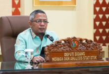 Edy Mahmud, Deputi Bidang Neraca dan Statistik BPS. Foto: LKBN Antara