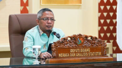 Edy Mahmud, Deputi Bidang Neraca dan Statistik BPS. Foto: LKBN Antara