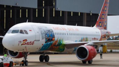 Hasil livery pesawat Batik Air. Foto: