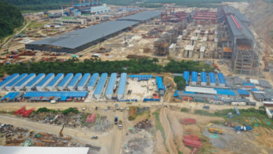 Smelter milik PT GNI. Foto: Media Indonesia