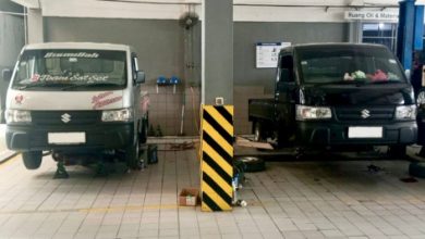 Perawatan yang dilakukan terhadap mobil pickup Suzuki New Carry. Foto: Humas Suzuki Indonesia