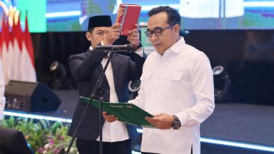 Tedy Alamsyah kembali terpiih menjadi Ketua Umum DPP Perbarindo. Foto Sepudin Zuhri