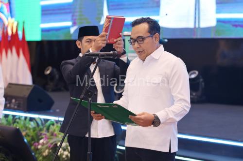 Tedy Alamsyah kembali terpiih menjadi Ketua Umum DPP Perbarindo. Foto Sepudin Zuhri