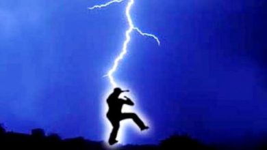 Ilustrasi tewas tersambar petir. Foto Istimewa